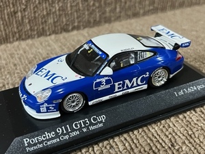 MINICHAMPS 1/43 Porsche 911 GT3 Cup No3