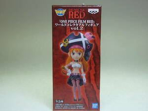 未開封 ワンピース 『ONE PIECE FILM RED』ワールドコレクタブルフィギュア vol.2 ナミ 07 バンプレスト WCF 麦わらの一味