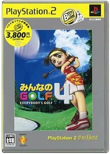 PS2 みんなのGOLF4 PlayStation 2 the Best 説明書欠品 [H700970]