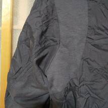 【1回使用美品】アディダス adidas ナイロンパーカー ジャケット ジャンパー ブラック 黒 メンズ 男性 XSサイズ メッシュ 軽量 伸縮性あり_画像6