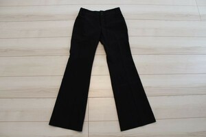 rem5-279 женщина формальный брюки чёрный полоса W58cm