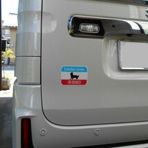 ヨークシャーテリア印 ホーロー看板風カーマグネット ON BOARD　(ドッグオンボード 犬 車)_画像3