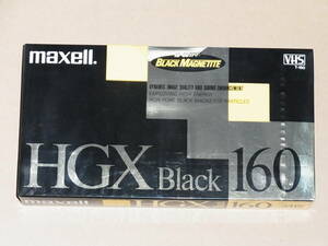 * maxellmak cell VHS видеолента HGX Black 160 *