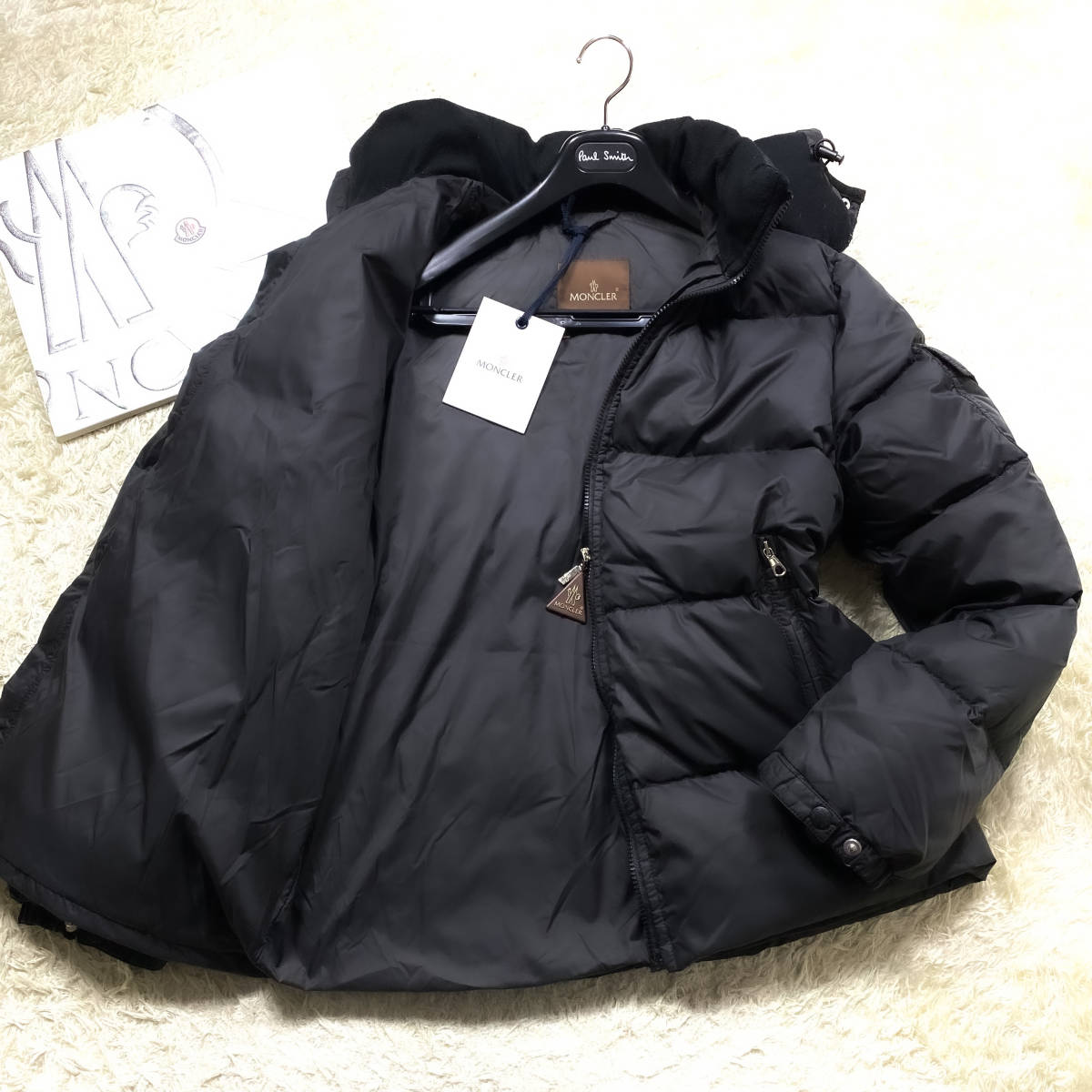 長納期商品」 美品☆モンクレール・PRAGUEキッズ ワッペン ナイロン