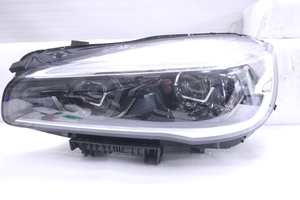 31-1110★後期 LED F45 F46 BMW ２シリーズ★左ヘッドライト 8738643-03 ブラック 純正★BMW (DM)