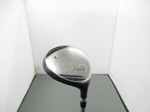 単品・中古◆Fitway　フィットウェイ　レディース　4W　19度◆カーボン(L)