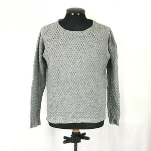  United Arrows closet story* свитер с длинным рукавом [Mens size -M/ серый серия /gray серия ]UNITED ARROWS/Tops/Sweater*BH129