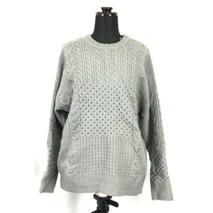 ITEMS URBAN RESEARCH★長袖セーター【Women's size-F/Gray/グレー】sweater◆BH142