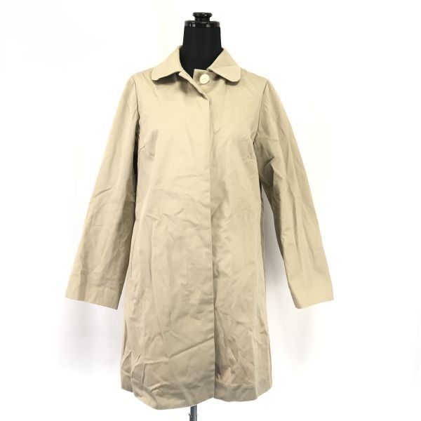 DRESSTERIOR 春夏 トレンチコート sizeM リネン混 ソラーロ