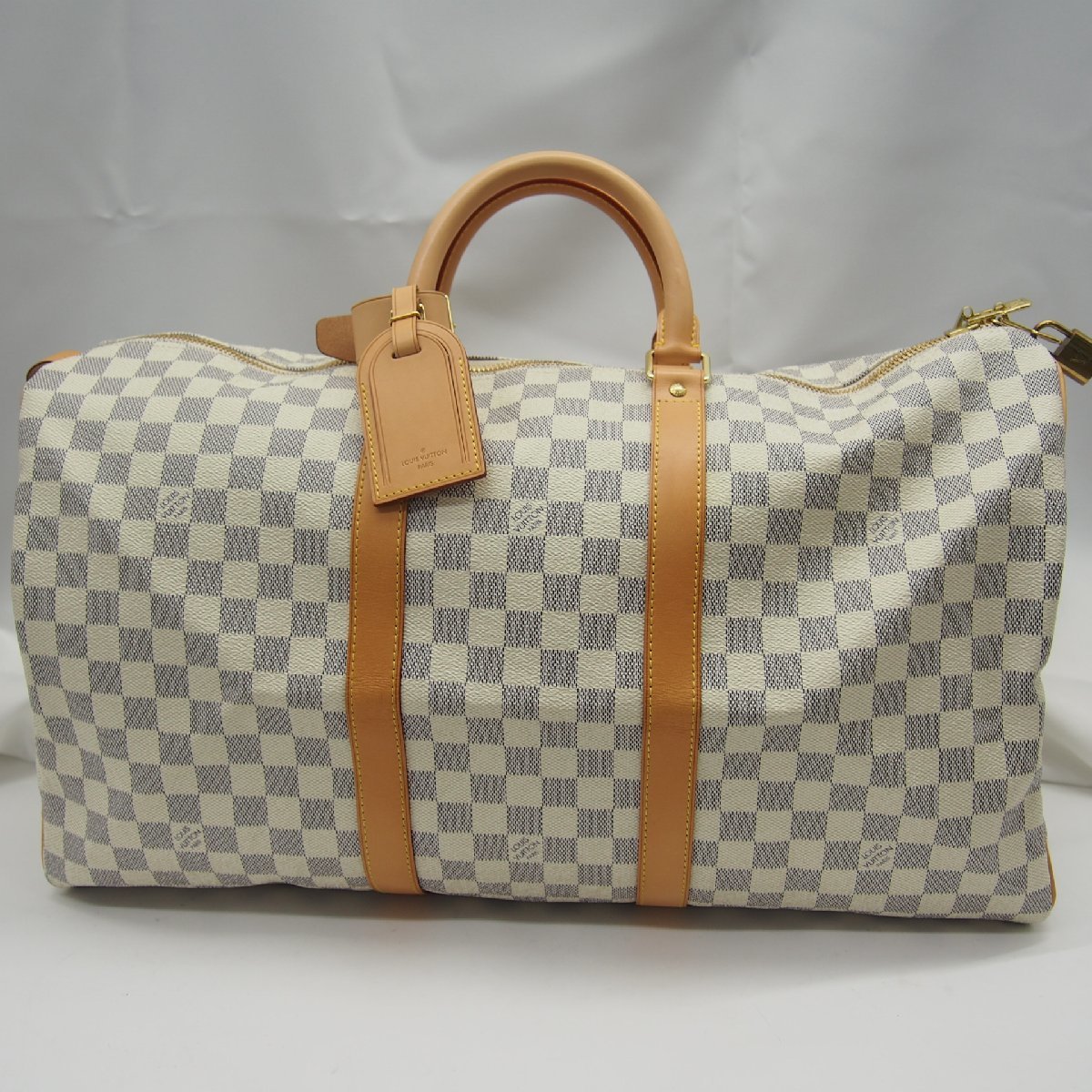 ですが LOUIS VUITTON - ルイヴィトン キーポル50 バンドリエール