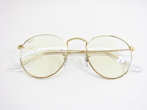 Ray-Ban レイバン RB3447 ラウンドメタル サングラス ゴールドフレーム ∠UA9625