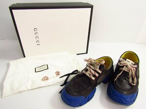 GUCCI グッチ ダットローカット スニーカー 576048 SIZE：9 ▼SB4573