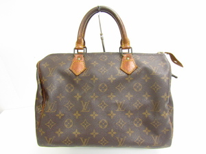 LOUIS VUITTON ルイ・ヴィトン モノグラム スピーディ30 ハンドバッグ M41526 ▼SB4566