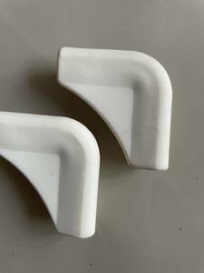  silicon corner guard corner cushion white 2 point set 