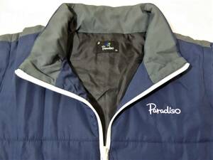 BRIDGESTONE GOLF Paradiso Paradiso Golf .. with cotton 2WAY blouson LL navy blue ②