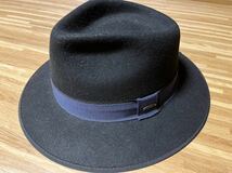 ウール100% 未使用　紳士帽子　11,000円_画像2