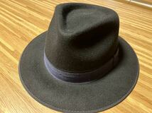 ウール100% 未使用　紳士帽子　11,000円_画像1