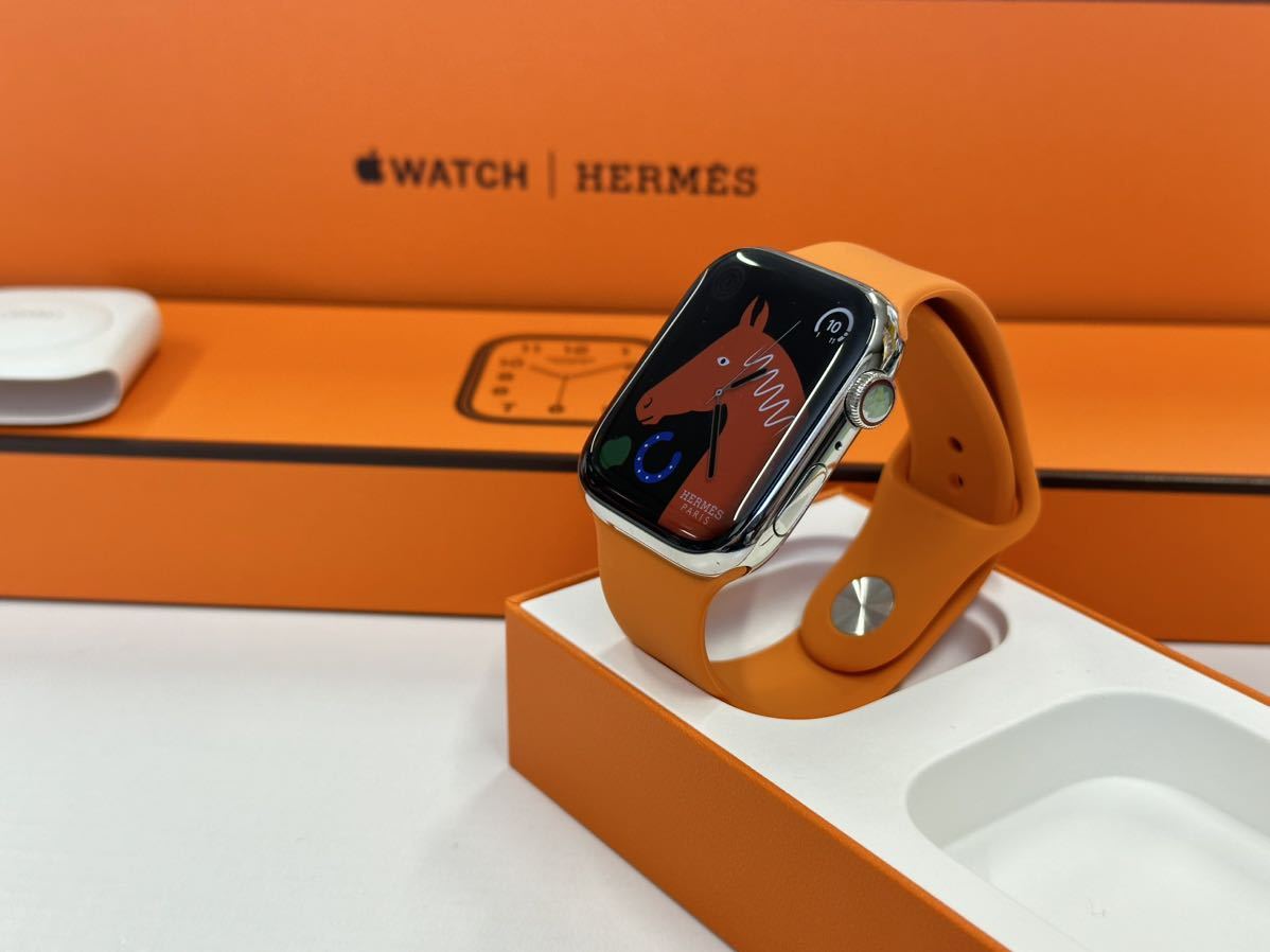 ムーさま専用Apple Watch HERMES 41mm バンド シンプルトゥ 予約特典