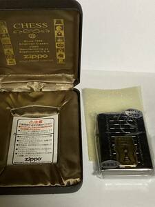 2006年　チェス/CHESS 　両面加工　ZIPPO　未使用　箱難