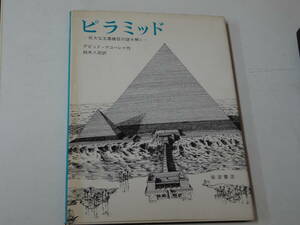 い-e01【匿名配送・送料込】ピラミッド　巨大な王墓建設の謎を解く　デビッド・マコーレイ　鈴木八司