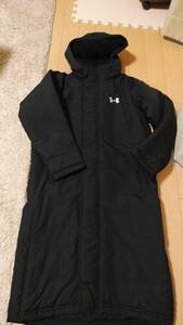  Under Armor beautiful goods bench coat back . big Logo 130