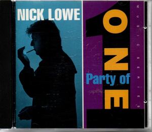 Партия Nick Lowe One Import CD Nick Row Party One
