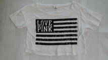 ☆彡USED　　VICTORIA'S SECRET PINK　Tシャツ・S☆彡_画像1