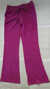 *.USED VICTORIA'S SECRET PINK pants *M**. desired one . shop paper bag enclosure possibility!!