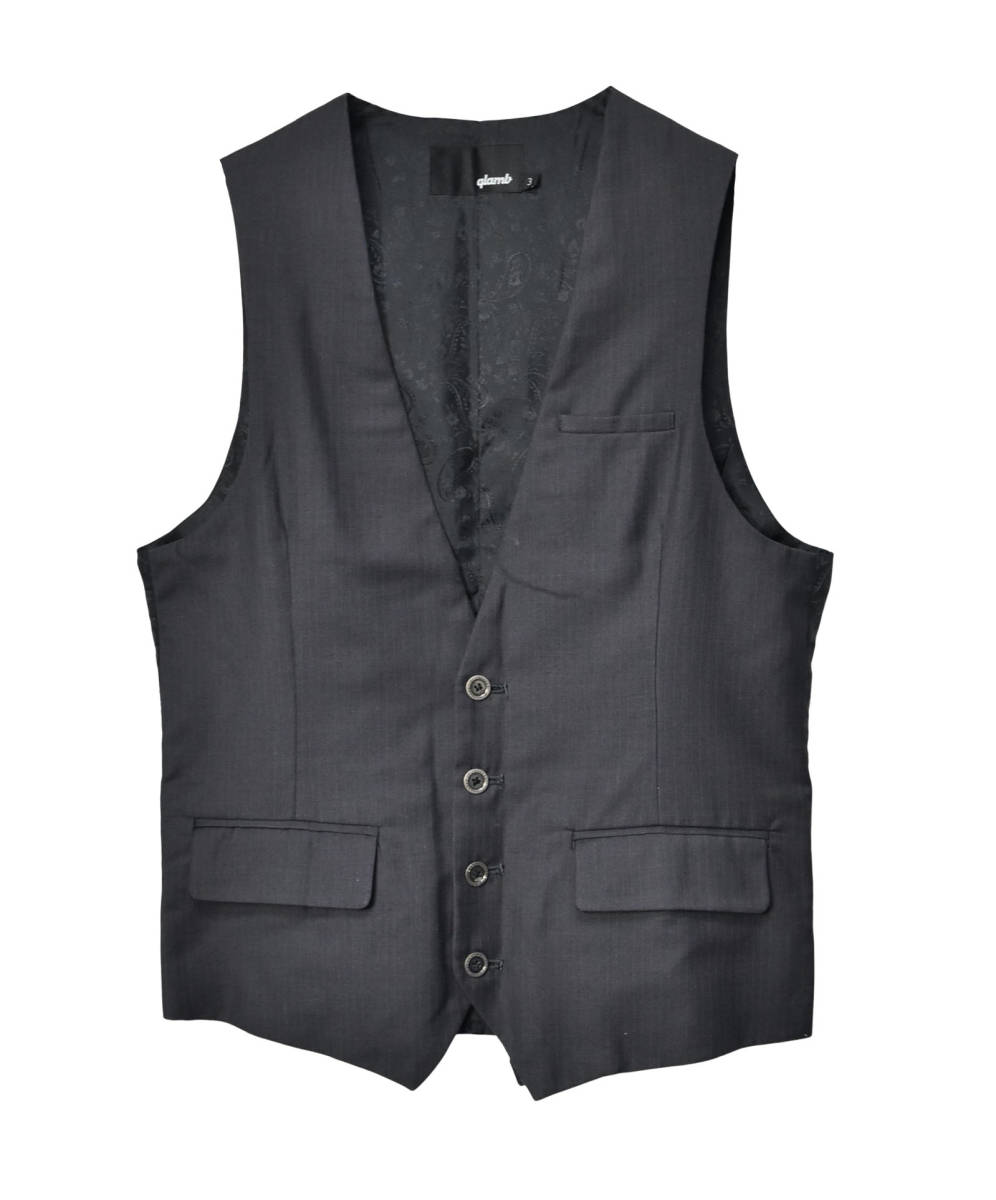 大特価放出! econet.bi glamb 63%OFF!】 glamb グラム ジレ Mist