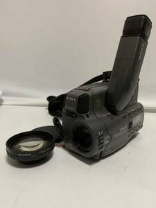 SONY Sony CCD-TR505 Handycam video 8 8 millimeter video camera battery pack & charger none operation not yet verification VCL-1437H Junk 1101j0900