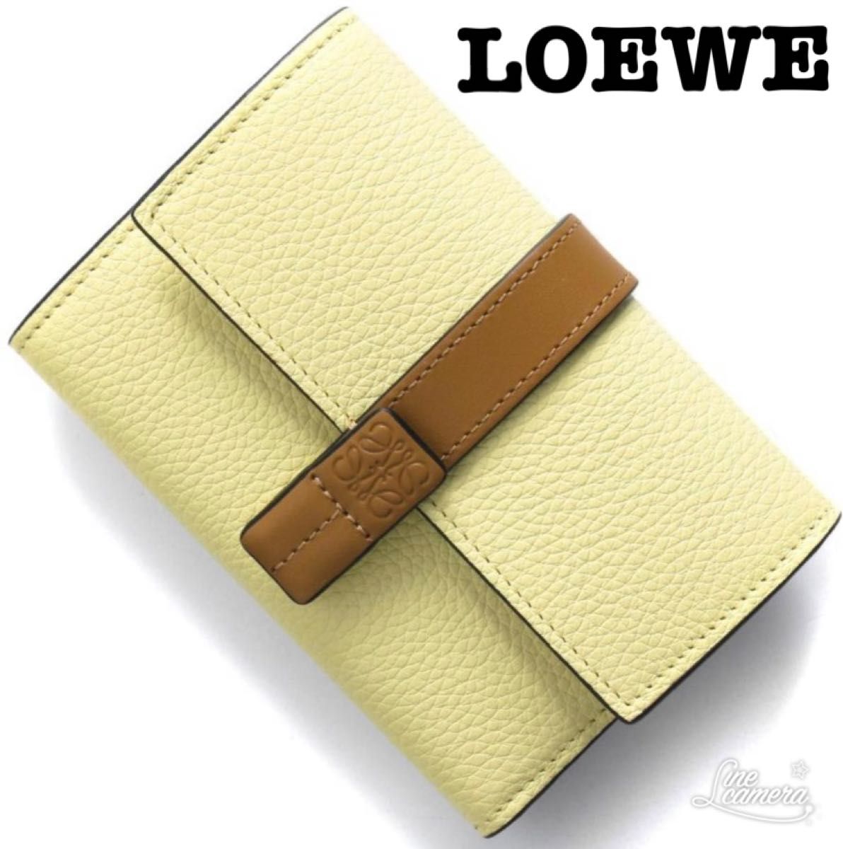 LOEWE ロエベ リピートバーティカルウォレット アナグラム アボカド