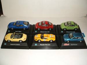 # Hongwell & Schuco 1/72 Porsche, Volkswagen, Saab, Ford various 6 kind ④