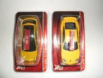 ■ヤトミン 1/72 ポルシェ 911ターボ（黄）、オペル GTC（薄黄メタ）2種（未開封）_画像1