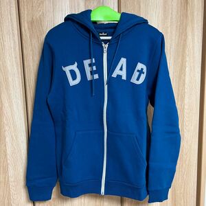 サイズM deviluse DEAD Zip Hooded（Blue）