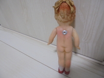 昭和レトロ　可愛いソフビ人形　カール人形　ミルクのみ人形　くるみちゃん　ラバードール_画像9
