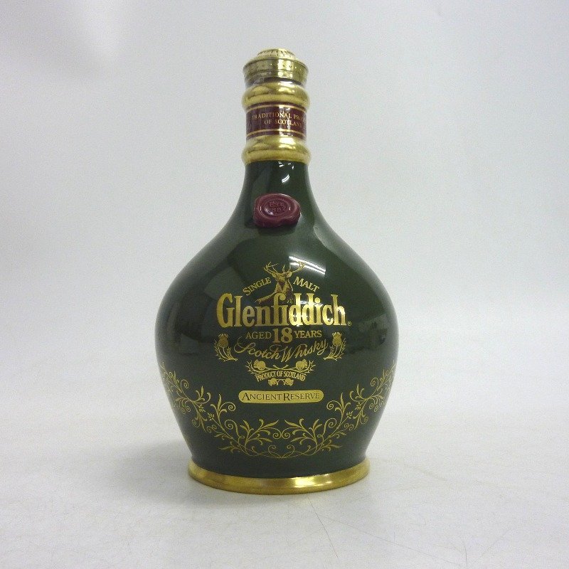 古酒 ウイスキー 焼酎 8本 セット ブラントン グレンフィディック 陶器