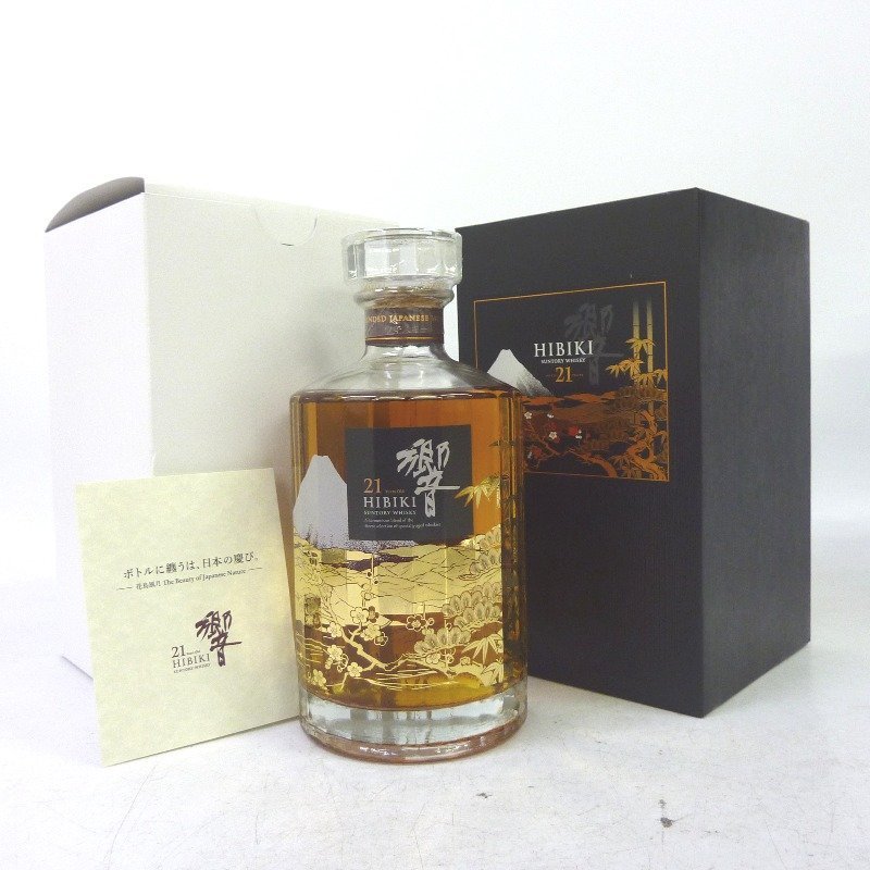 ヤフオク! -「響21年 花鳥風月」(飲料) の落札相場・落札価格