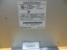 *S0805* SAXA サクサ SS5000 STD ネットワークセキュリティ 社外品ACアダプター付 通電OK 現状品中古#*_画像6