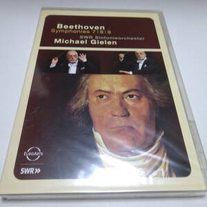 輸入盤DVD/未開封「ベートーヴェン：交響曲第7,8,9番」ギーレン＆SWRSO