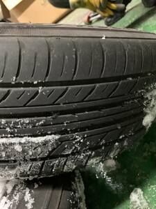 Y830 175/65R14 duranmutech 2018年 PCD100 4H 6J +38 4本セット キャップ付き