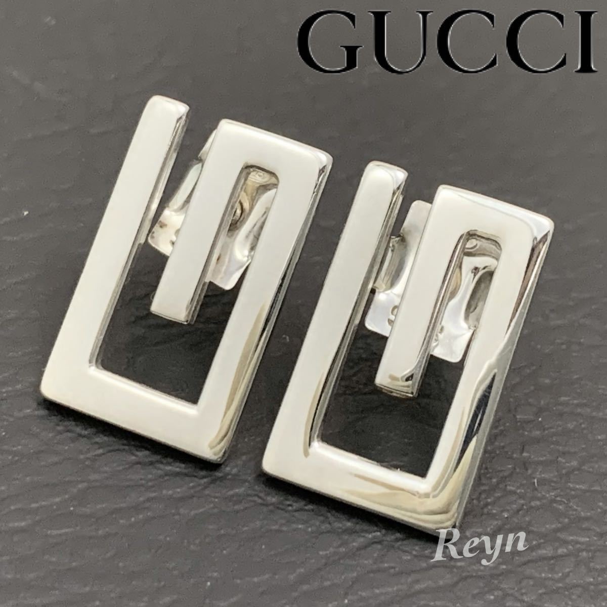 グッチ)GUCCI G ロゴ デザイン ピアス K18WG D9194 | www