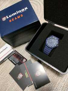 Новая неиспользованная цена по прейскуранту 58300 Luminox BEAMS Bespoke SEALs 3001 SP Все военно-морские военно-морские часы LUMINOX Часы Лимитированная серия из 300 штук