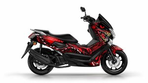 カスタム グラフィック デカール ステッカー 車体用 / YAMAHA ヤマハ NMAX 125cc-155cc (2014-2020) / 00318