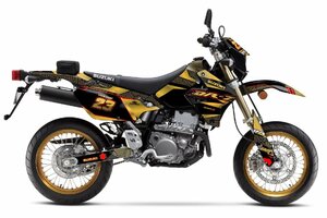 カスタム グラフィック デカール ステッカー 車体用 / SUZUKI DRZ スズキ DR-Z 400 ( 2001-2021 ) / 150004