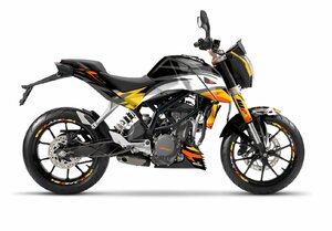 グラフィック デカール ステッカー 車体用 / KTM DUKE デューク 125 200 250 390 / 2011 - 2019 年式 / 00815