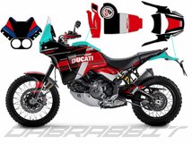 グラフィック デカール ステッカー 車体用 / DUCATI Desert X ドゥカティ デザート X / 2021~ 年式 / CRS-B_画像2