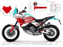 グラフィック デカール ステッカー 車体用 / DUCATI Desert X ドゥカティ デザート X / 2021~ 年式 / LT-W_画像2