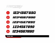 カスタム グラフィック デカール ステッカー 車体用 / KTM EXC XC ( 2014 - 2016 ) KTM SX ( 2013 - 2015 ) / 050105_画像3