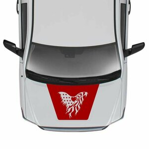 グラフィック デカール ステッカー 車体用 / トヨタ タンドラ 2014- / ボンネット フード サイド デカール 5