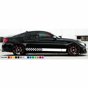 グラフィック デカール ステッカー 車体用 / BMW M4 2015 2016 / サイド ストライプ キット1